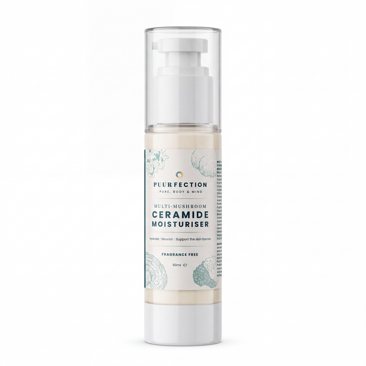 Multi-Mushroom Ceramide Moisturiser – 50ml