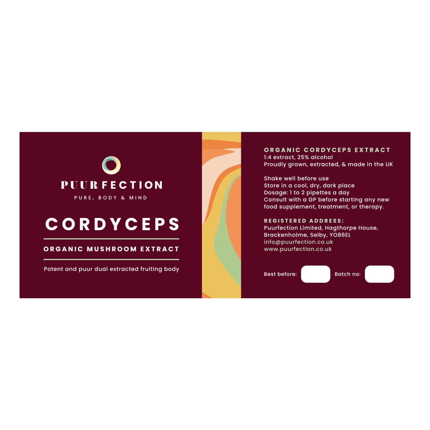 Cordyceps Extract Tincture 50ml
