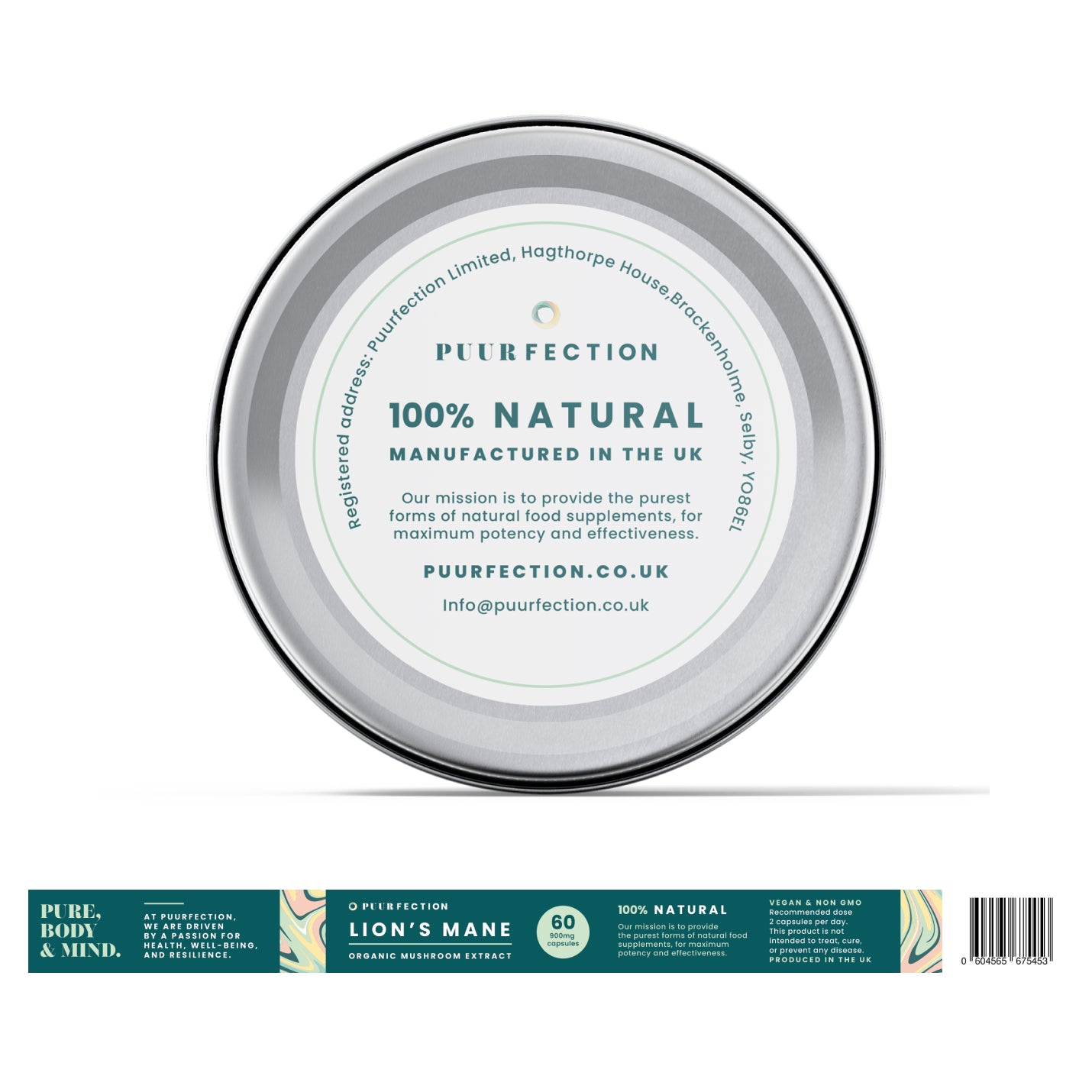 Puur Lion's Mane Capsules