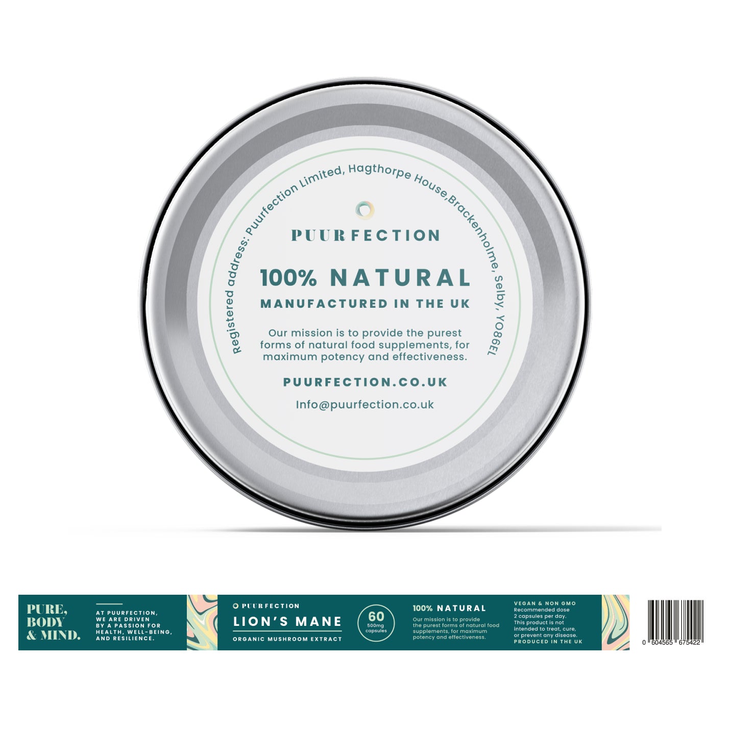 Puur Lion's Mane Capsules