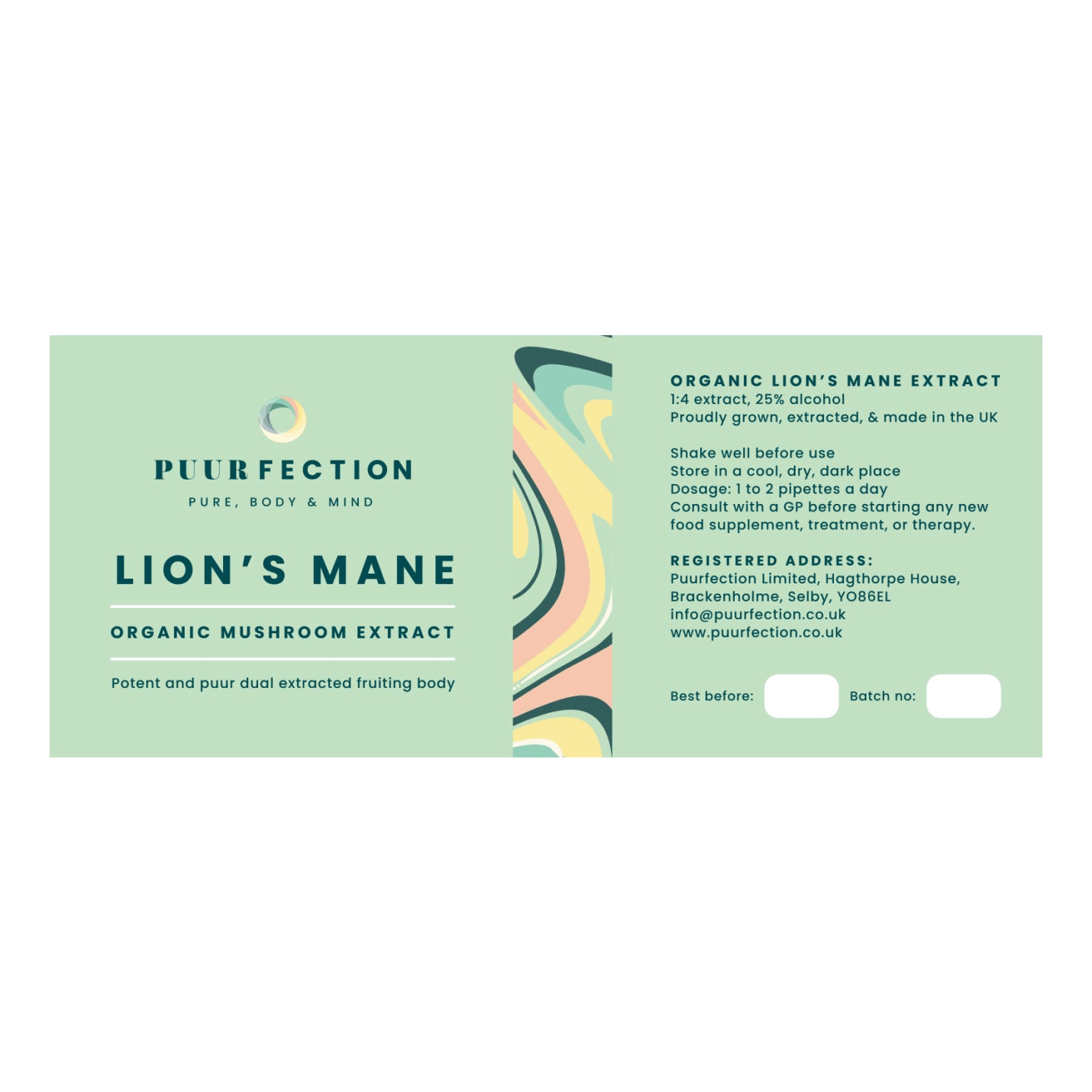 Lion's Mane Extract Tincture 50ml