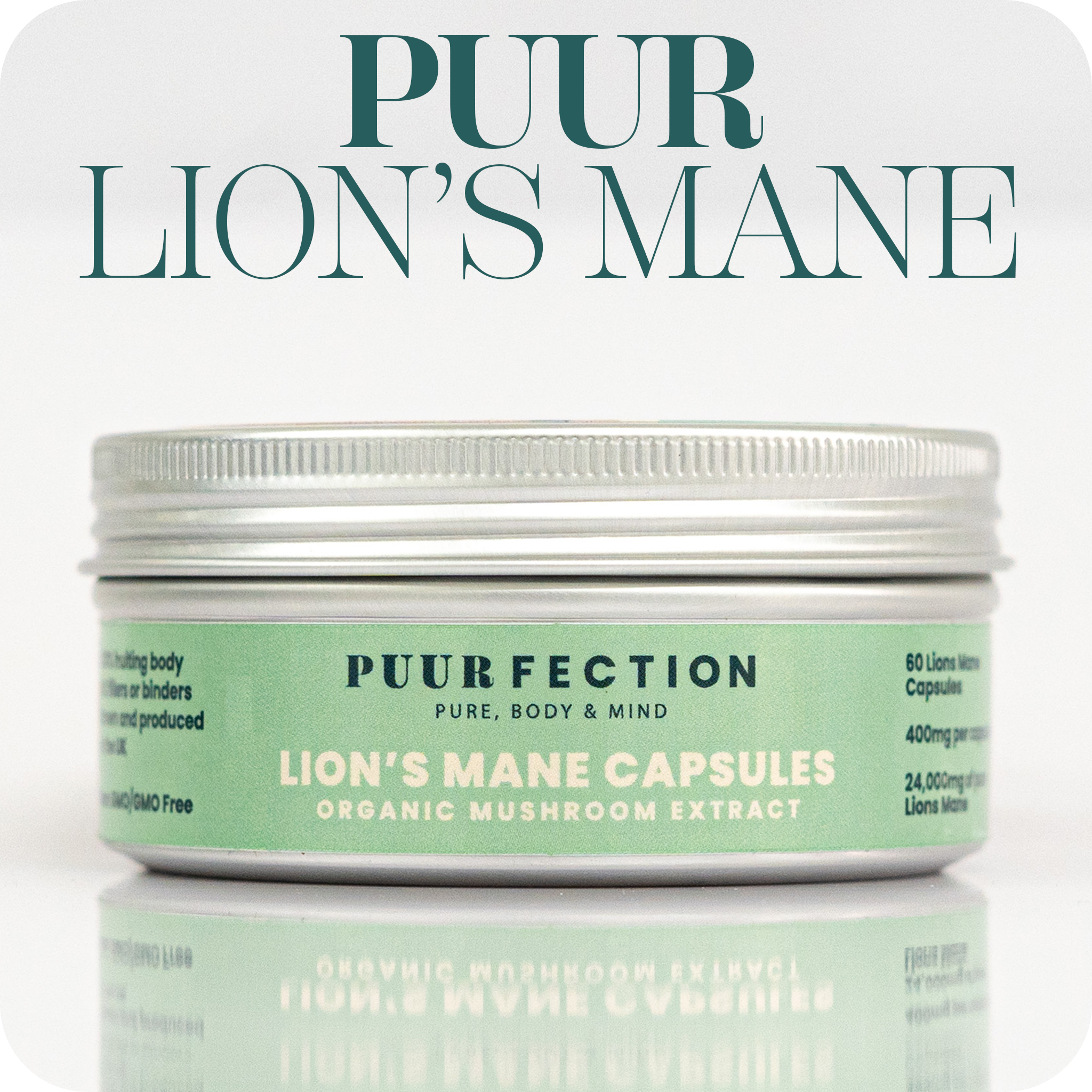 Puur Lion's Mane Capsules