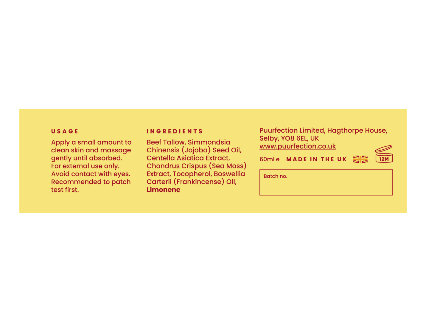 TALLOW REPAIR BUTTER
